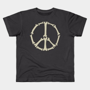 A Spooky Sort of Peace Kids T-Shirt